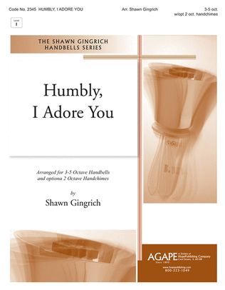 Book cover for Humbly, I Adore You