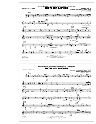 Now or Never (from "High School Musical 3") - Bb Horn/Flugelhorn