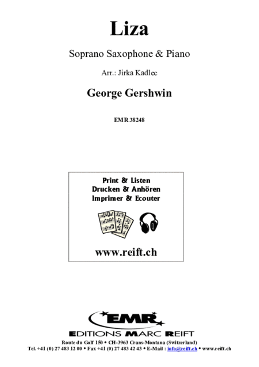 Liza Soprano Saxophone scores gallery preview page 2