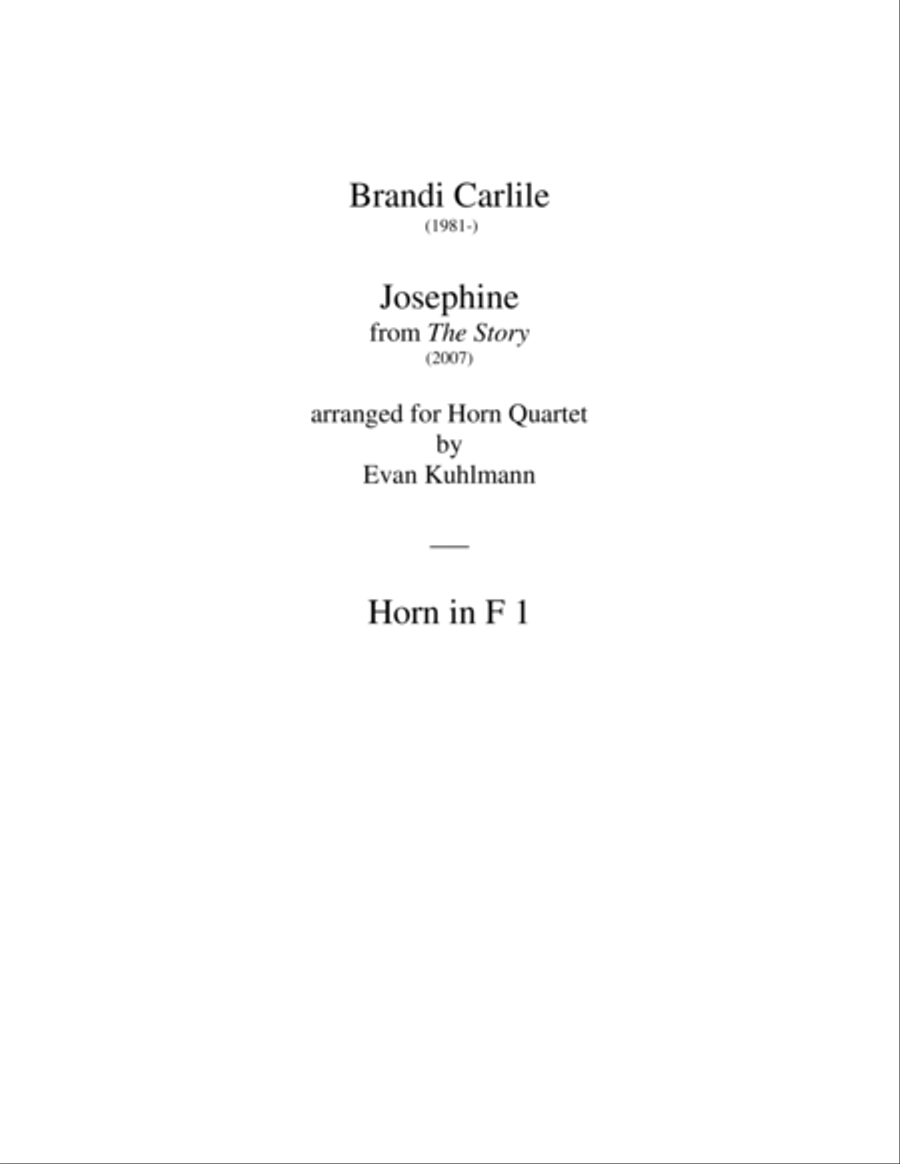 Josephine Chamber Music scores gallery preview page 5