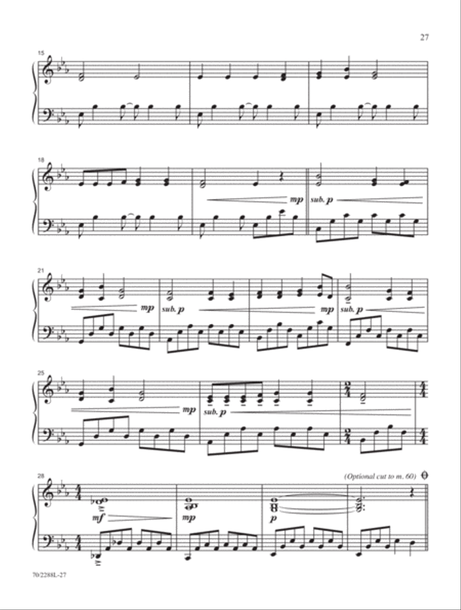 Cherish the Cross Piano Solo scores gallery preview page 11