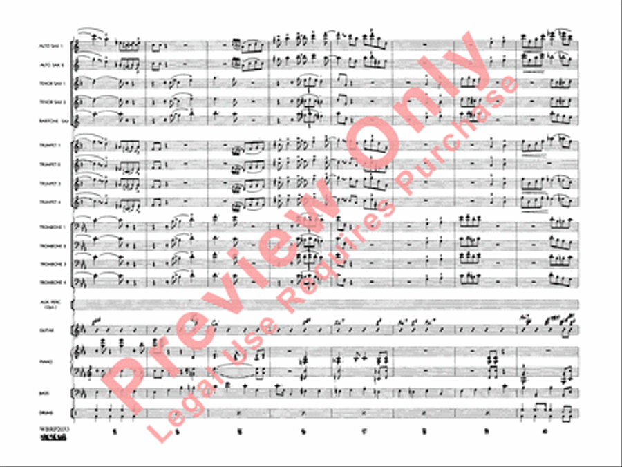 Mack the Knife (from The Threepenny Opera) Jazz Ensemble scores gallery preview page 8