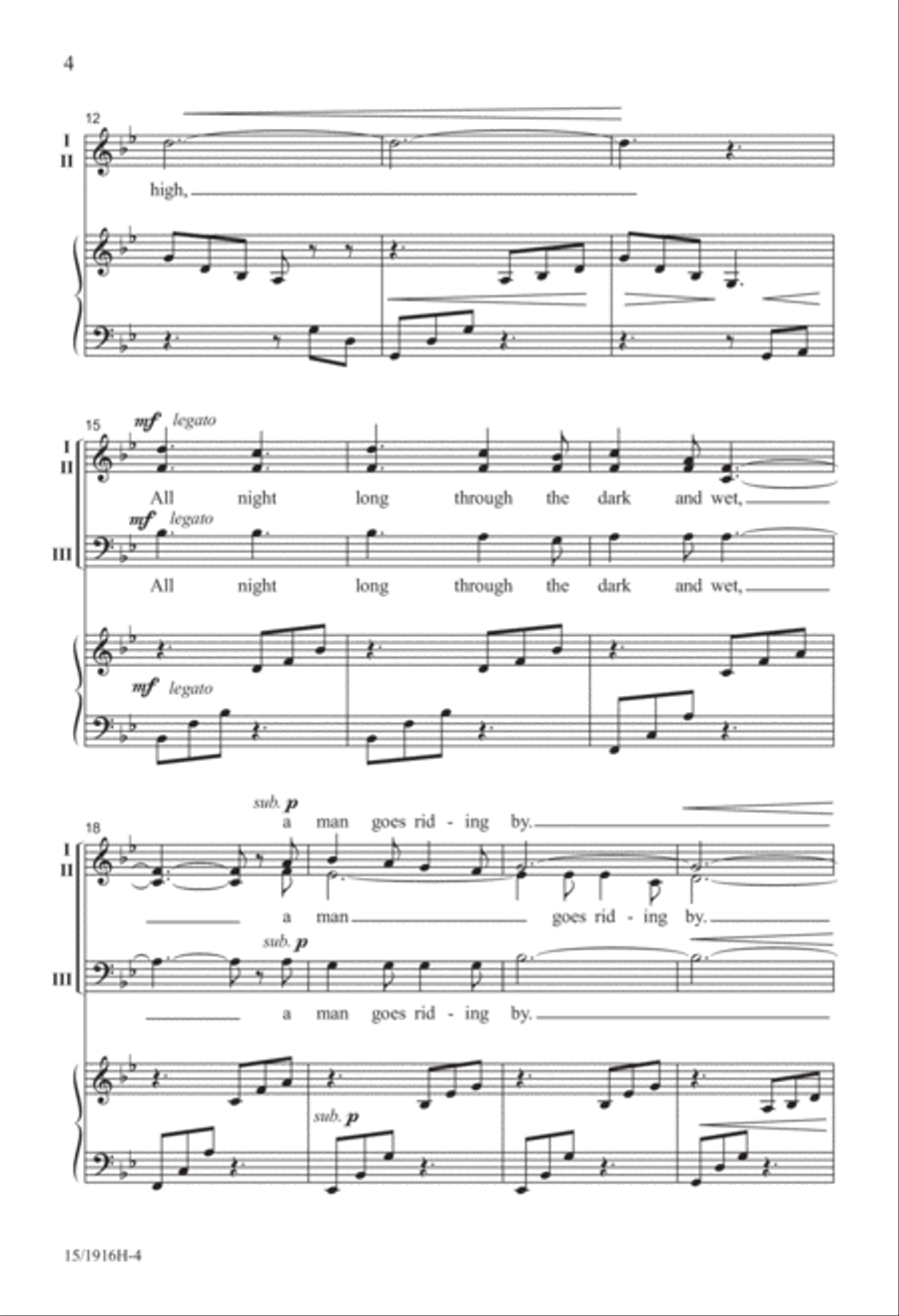 Windy Nights Windy Nights 3-Part scores gallery preview page 5