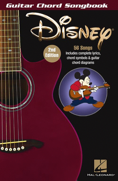 Disney – Guitar Chord Songbook – 2nd Edition