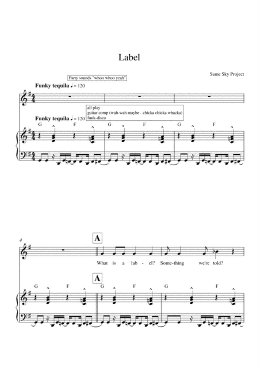 Label Vocal Duet scores gallery preview page 1