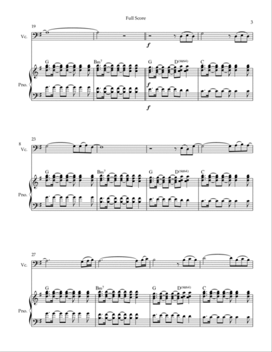 A Sky Full Of Stars Piano scores gallery preview page 3