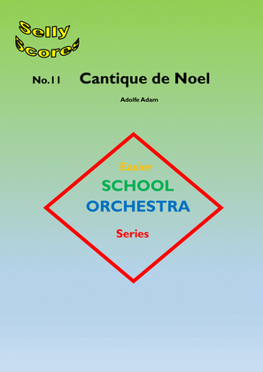 Book cover for EASIER SCHOOL ORCHESTRA SERIES 11 Cantique de Noel