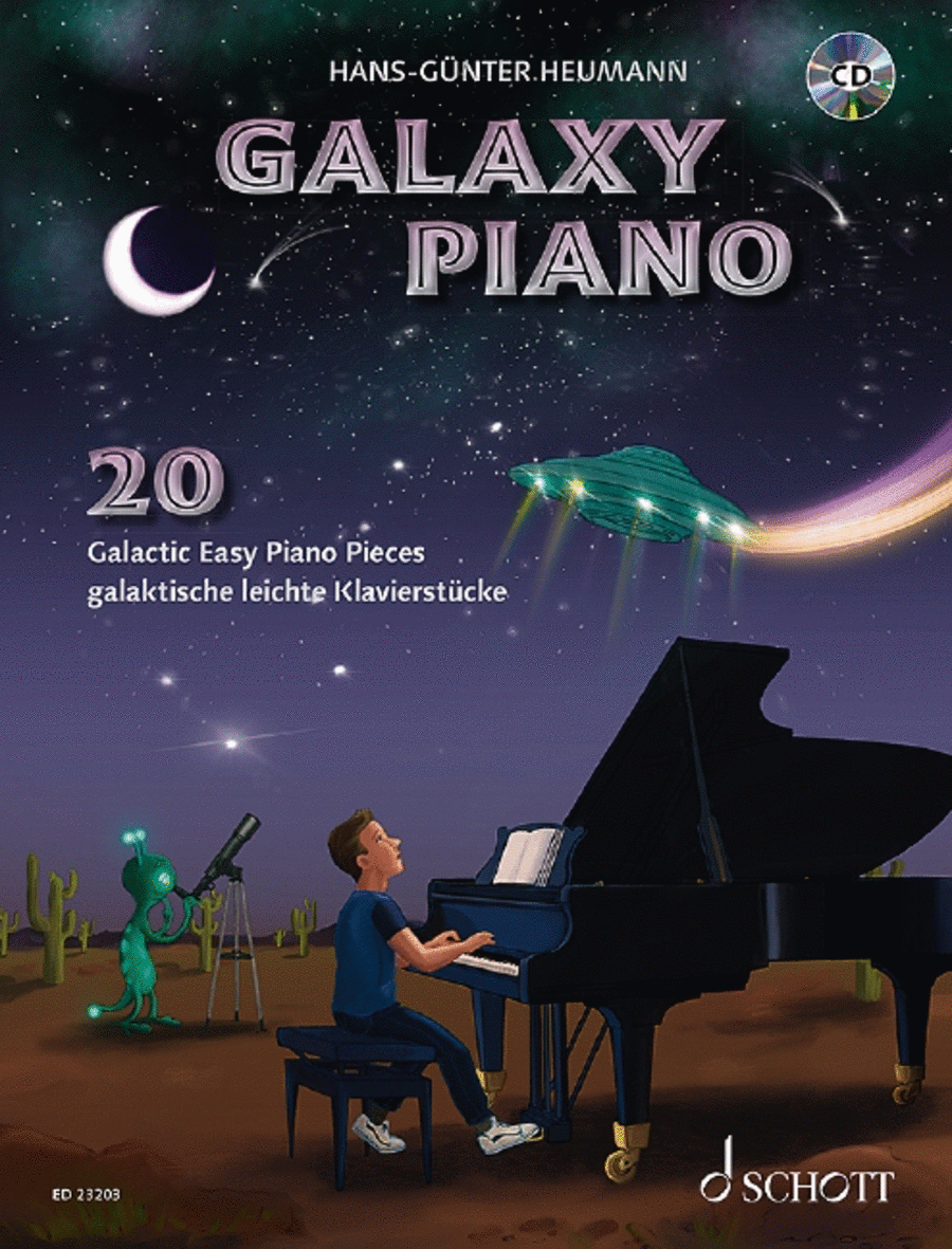 Galaxy Piano Galaxy Piano Easy Piano scores gallery preview page 1