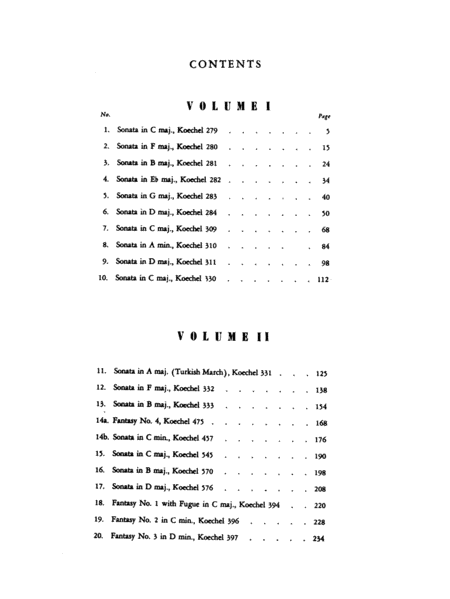 Sonatas and Three Fantasias, Volume 1