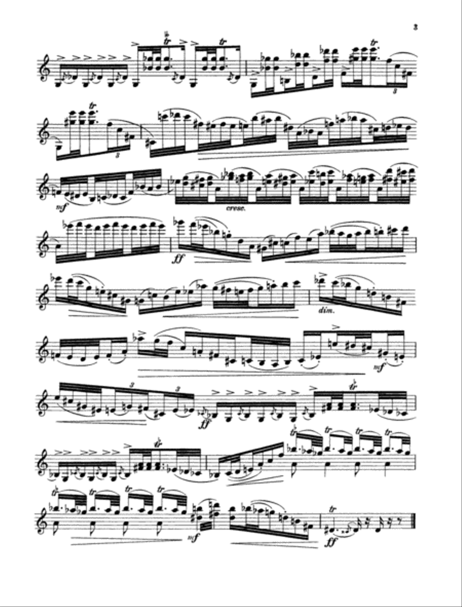 Sonata Violin Solo scores gallery preview page 2