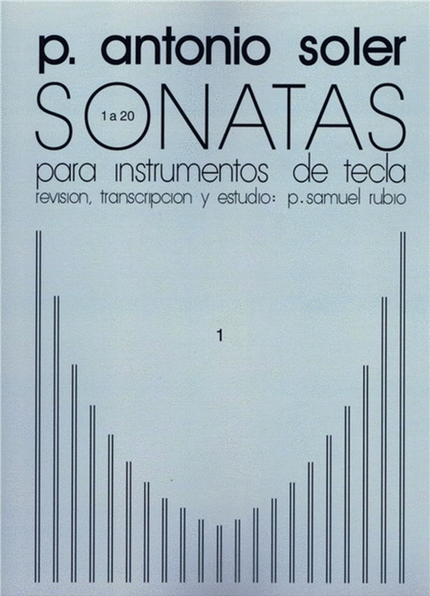 Soler Sonatas Vol 1 Pno