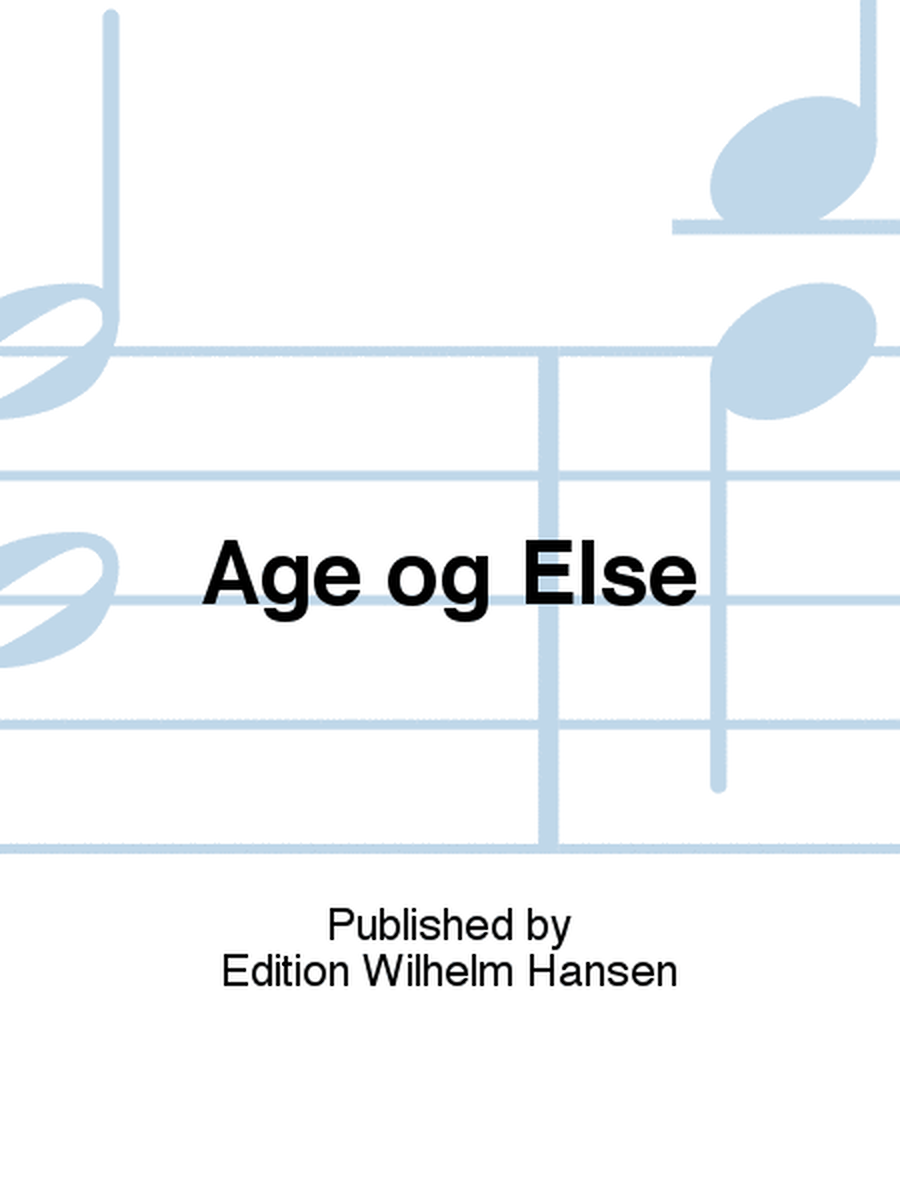 Age og Else