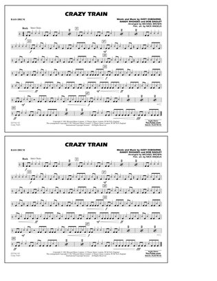 Crazy Train - Bass Drum
