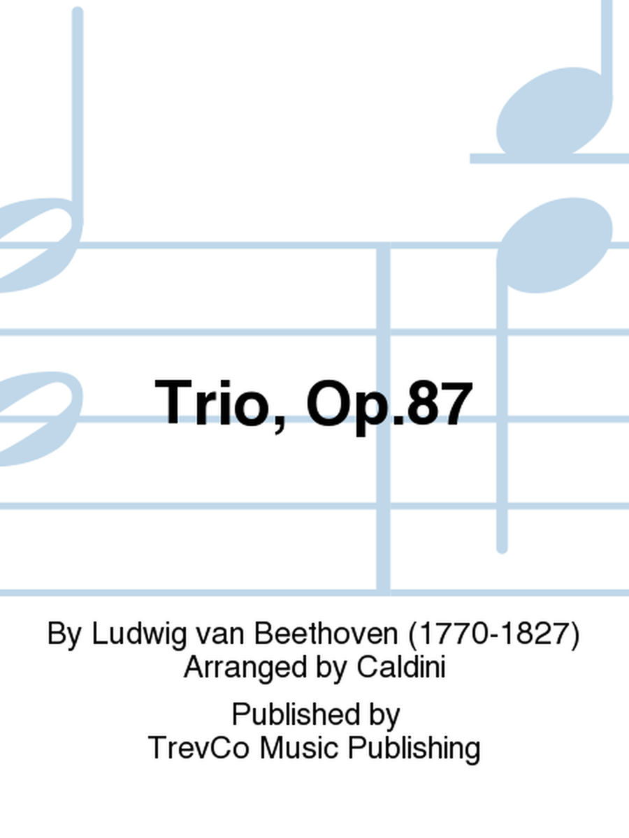 Trio, Op.87