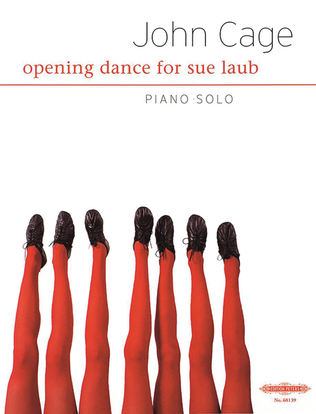 Book cover for Opening Dance for Sue Laub for Piano