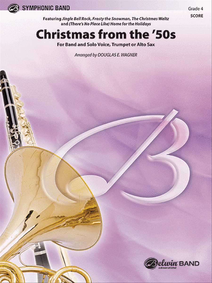 Christmas from the '50s Concert Band scores gallery preview page 1