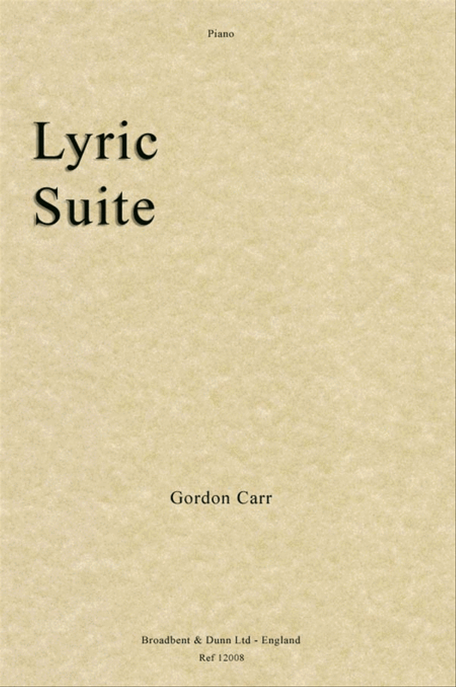 Lyric Suite