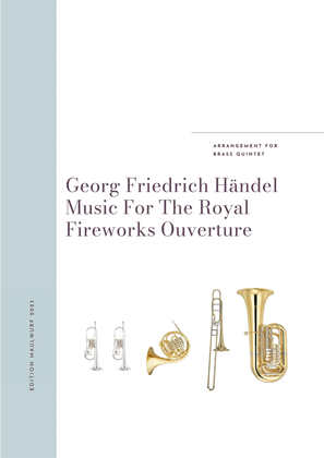 Book cover for Music For The Royal Fireworks Ouverture