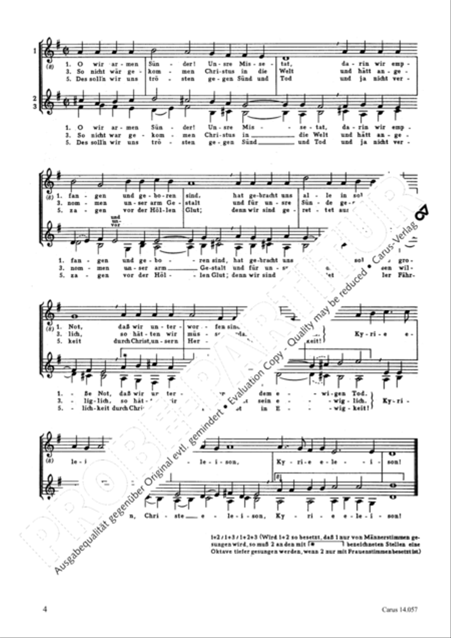 Kukuck; Wagner: O wir armen Sunder Score scores gallery preview page 3