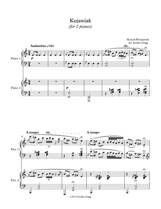 Kujawiak (for 2 pianos)