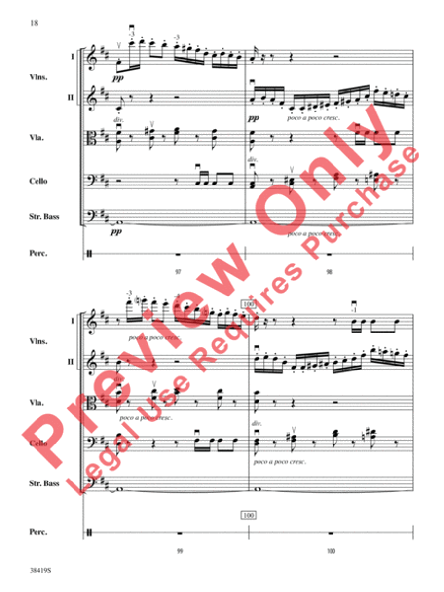 Highlights from the 1812 Overture String Orchestra scores gallery preview page 19
