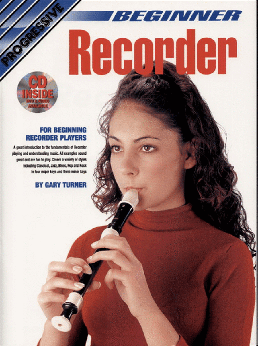 Progressive Beginner Recorder (Book/CD/DVD) Recorder scores gallery preview page 1