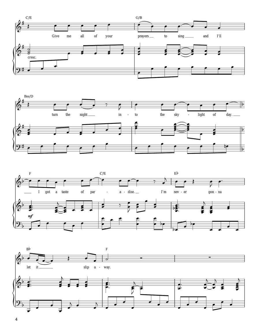 Heaven Can Wait Acoustic Guitar scores gallery preview page 4