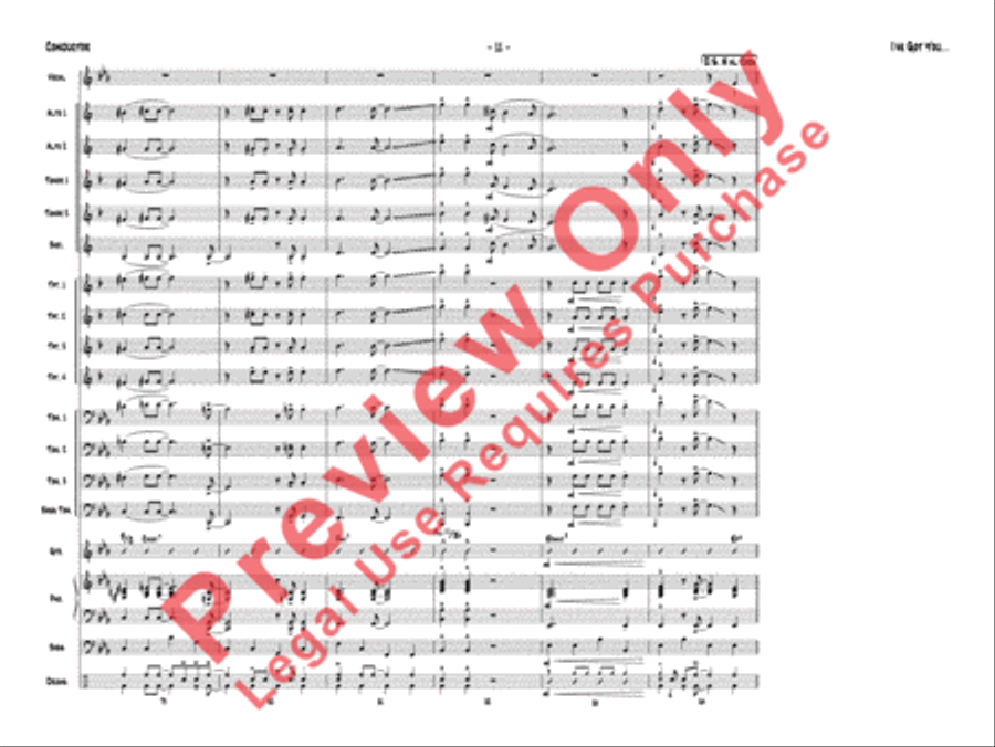 I've Got You Under My Skin Jazz Ensemble scores gallery preview page 14