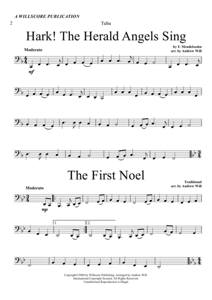 Christmas Carol Selections - Tuba image number null