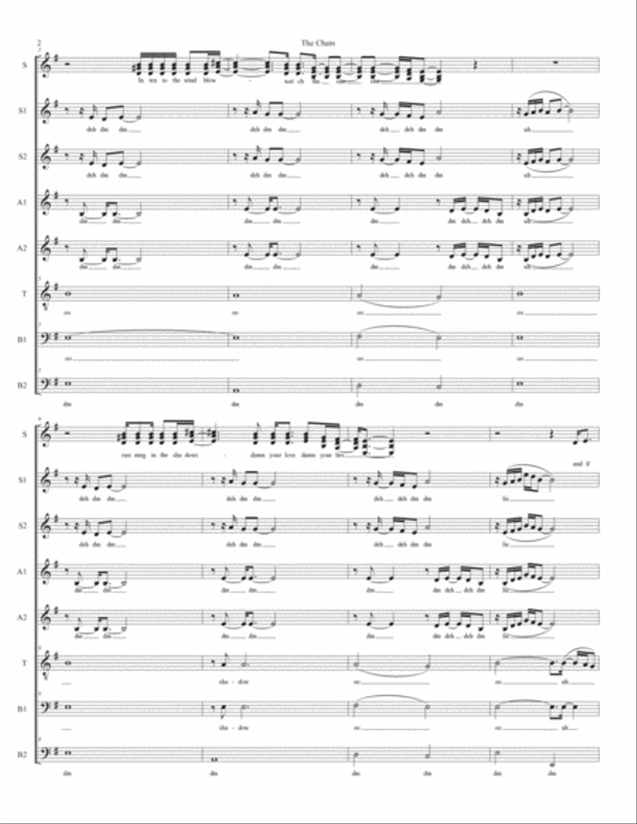 The Chain Divisi scores gallery preview page 2