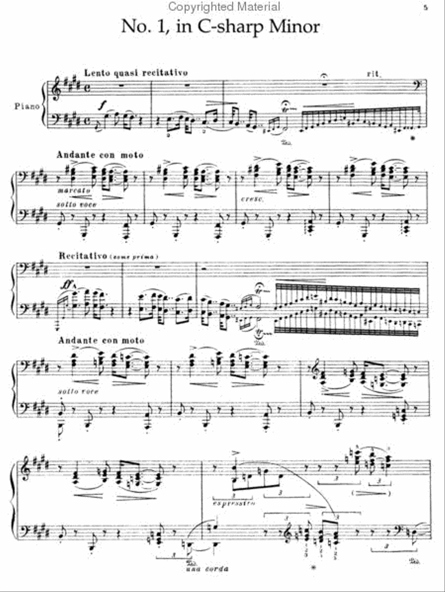 Complete Hungarian Rhapsodies for Solo Piano Piano Solo scores gallery preview page 2