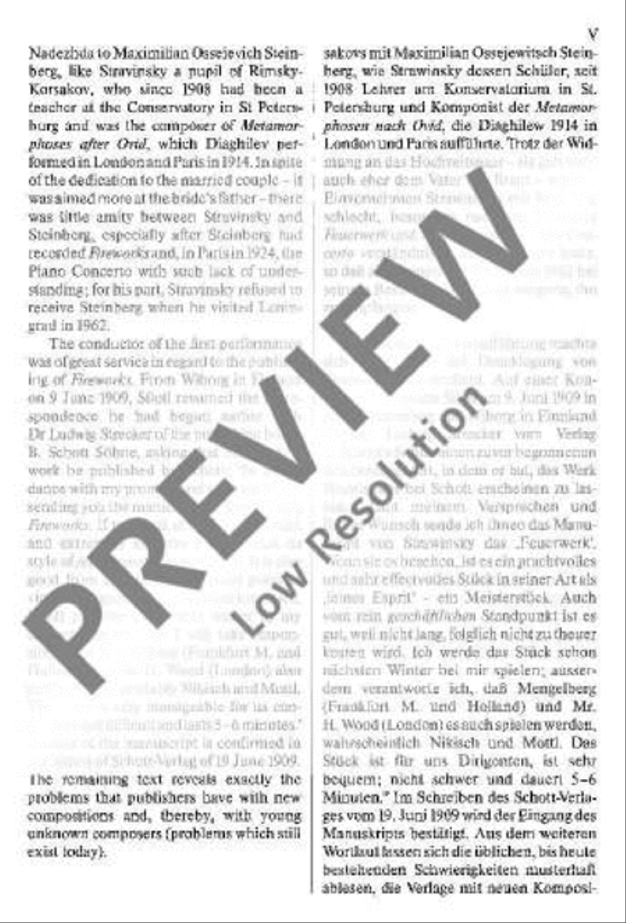 Feu d'artifice - Fireworks Orchestra scores gallery preview page 6