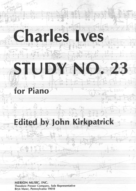 Charles Ives : Study #23