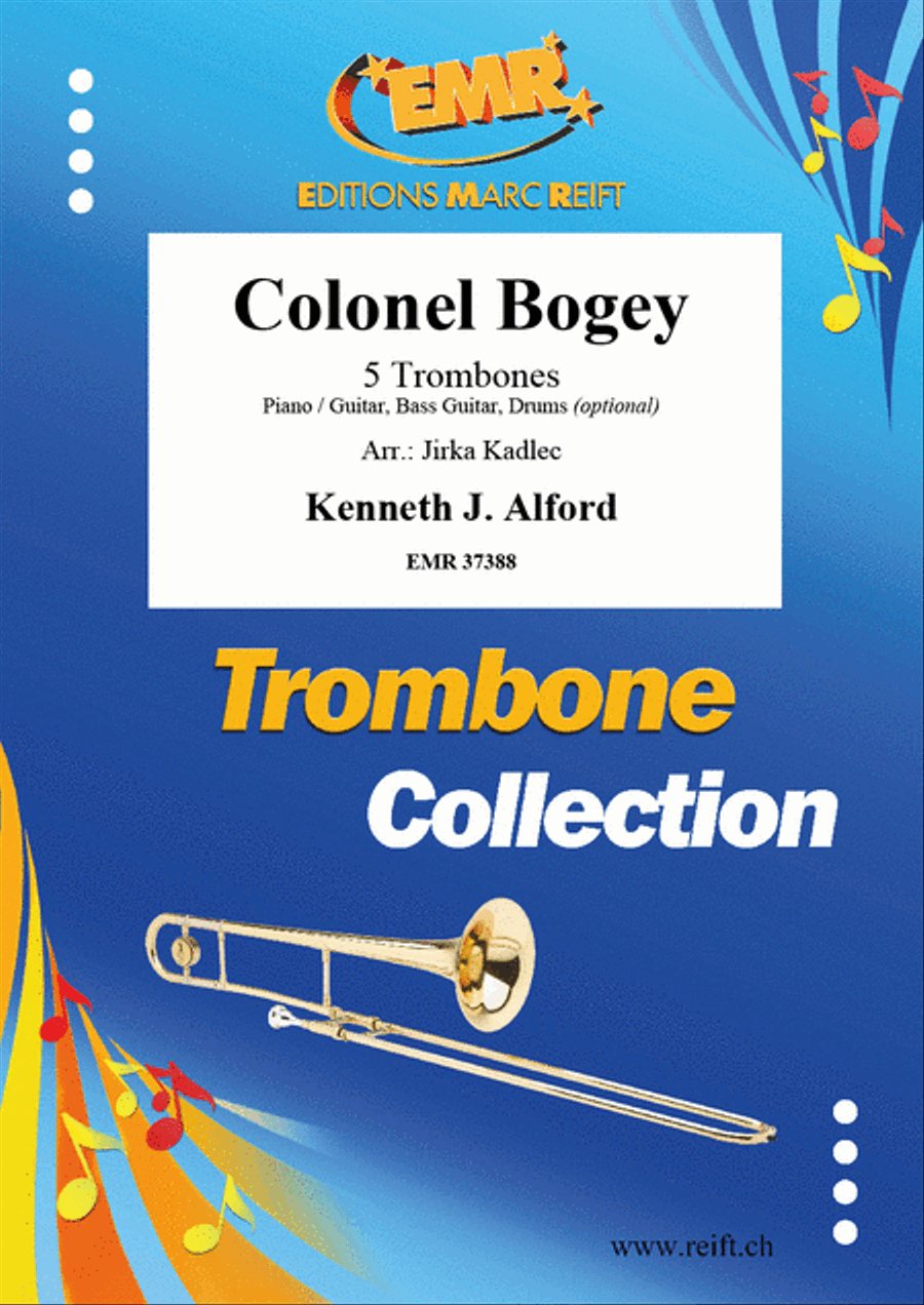 Colonel Bogey Trombone scores gallery preview page 1