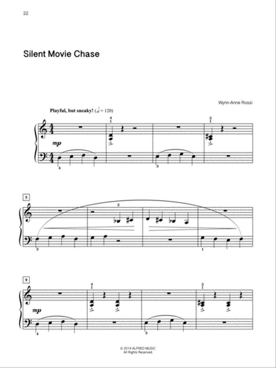 One of a Kind Solos, Book 1 Easy Piano scores gallery preview page 6