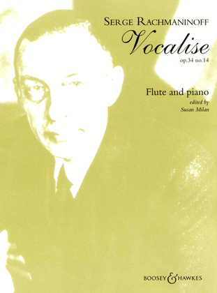 Book cover for Vocalise Op. 34, No. 14