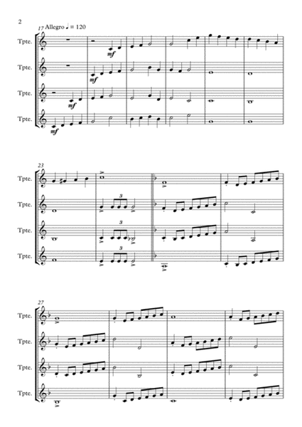 Collective Studies N. 2 of the Method for Trumpet J.B. Arban. Estudos Coletivos N. 2 - J.B. Arban image number null