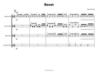 Reset (Drumline Cadence)