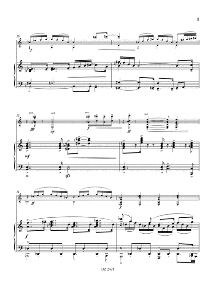 Lucifer-Temple, concerto (réduction de piano) Classical Guitar scores gallery preview page 3