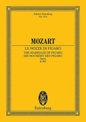 Book cover for The Marriage of Figaro, K. 492