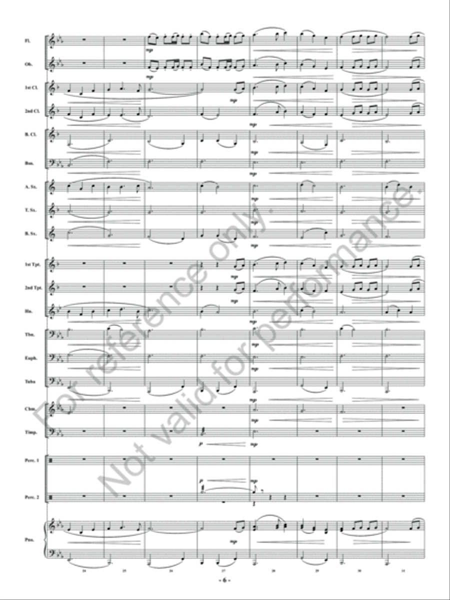 Summon The King Summon The King Concert Band scores gallery preview page 7