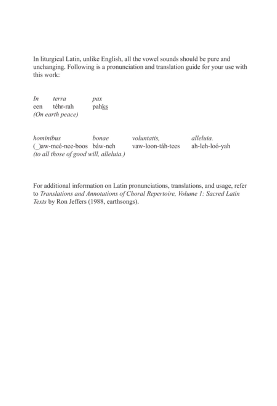 In Terra Pax In Terra Pax 2-Part scores gallery preview page 3