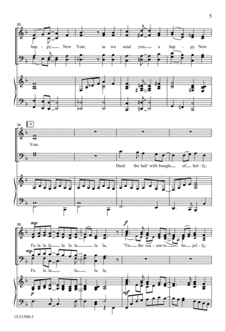 'Tis the Season 'Tis the Season 4-Part scores gallery preview page 5