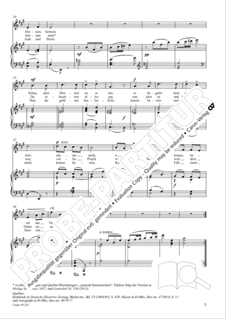 Rheinberger: Christmas Carol 