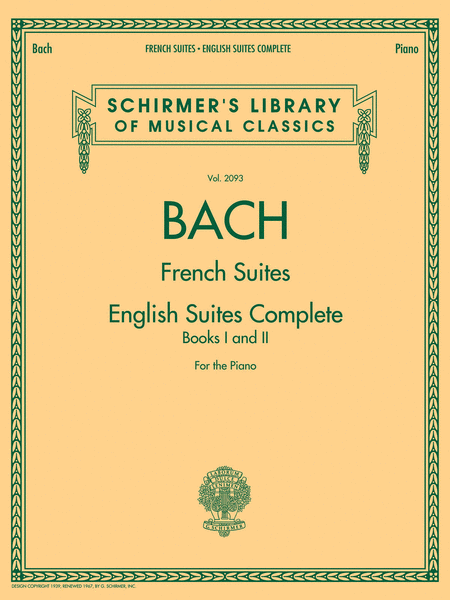 Johann Sebastian Bach - French Suites - English Suites Complete