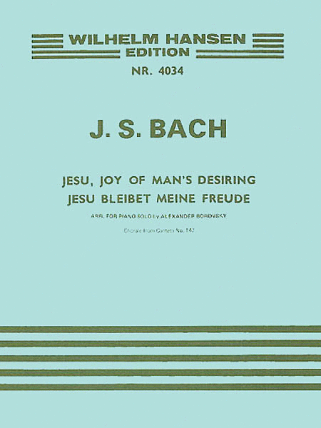 J.S. Bach: Jesu, Joy Of Man