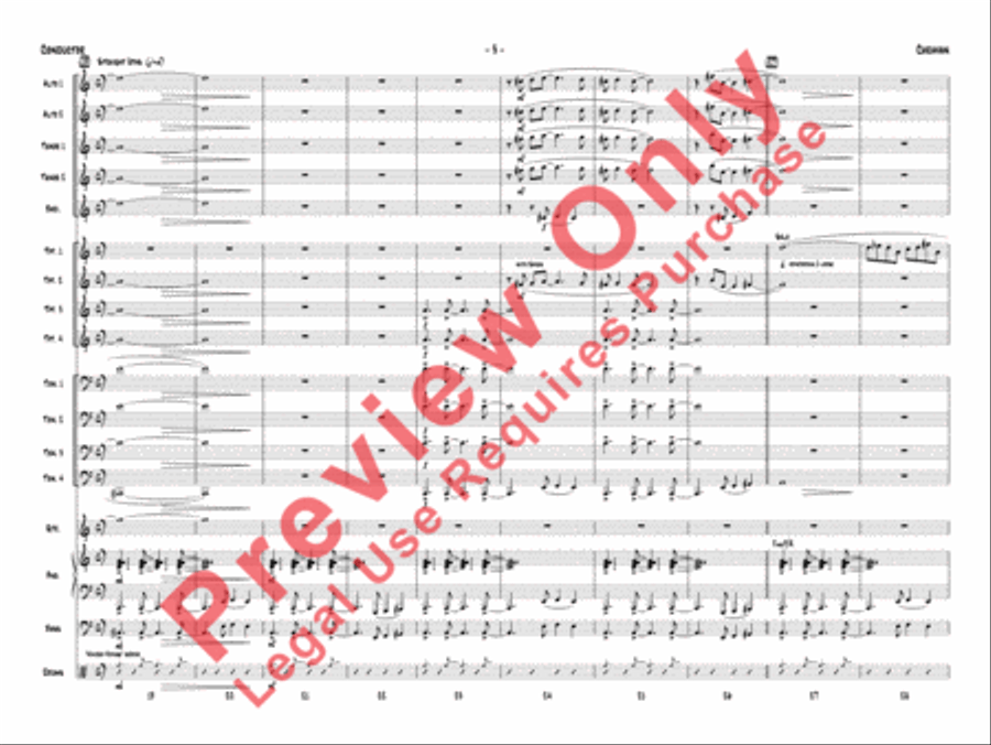 Caravan Caravan Jazz Ensemble scores gallery preview page 6