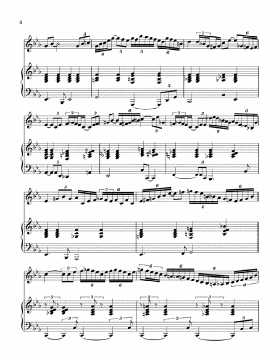 Georgia On My Mind Woodwind Duet scores gallery preview page 5