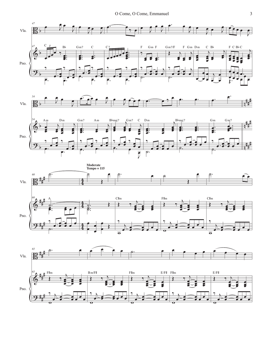 O Come, O Come, Emmanuel (with 