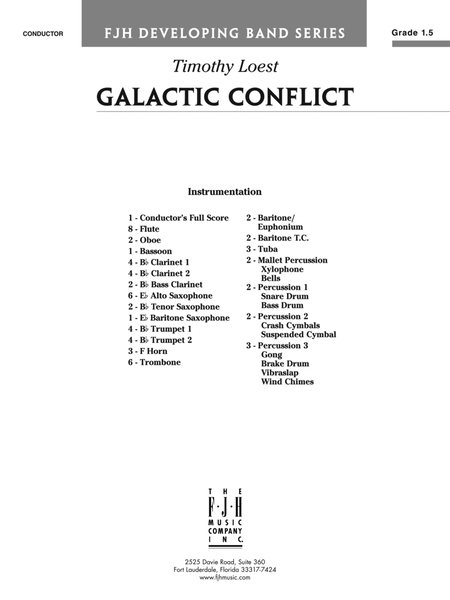 Galactic Conflict: Score